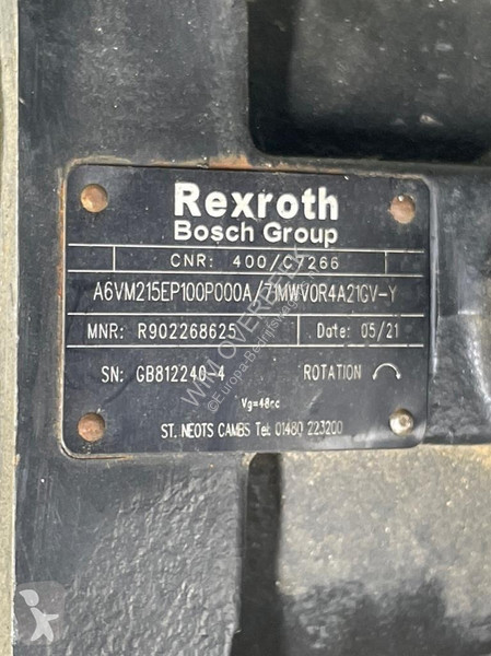 Samochód dostawczy JCB 400/C7266-Rexroth...