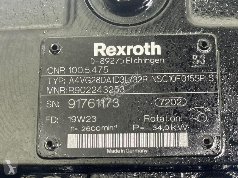 Bedrijfswagen  100.5.475-Rexroth...