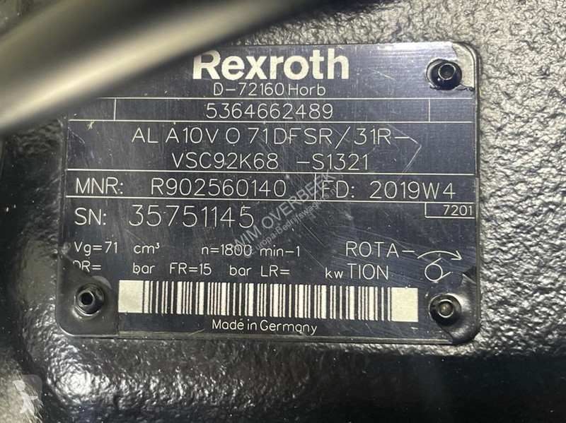 عربة نفعية Terex TC85-Rexroth...