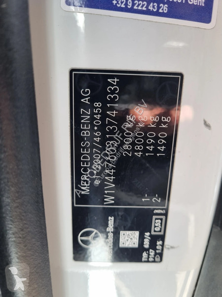 Furgoneta Mercedes 114 CDI Koelwagen Kerstner...