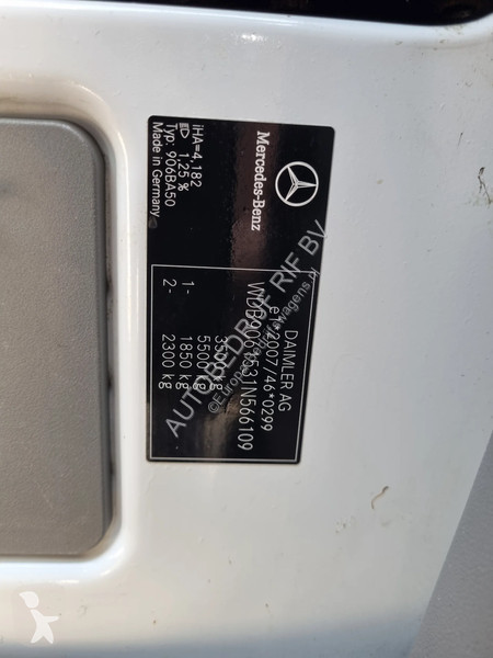 عربة نفعية Mercedes 516 CDI Kuhlkoffer Pulsor...