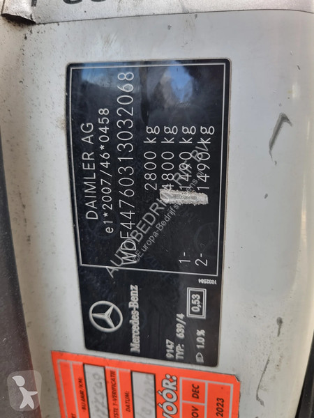 Furgoneta Mercedes 114 CDI Koelwagen Xarios 200...