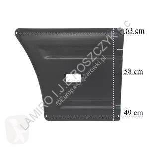 MAN F2000 Revêtement SERIES 4 INTERAXLE SIDE SKIRT REAR PART RH pour camion Scania (1994-2000)