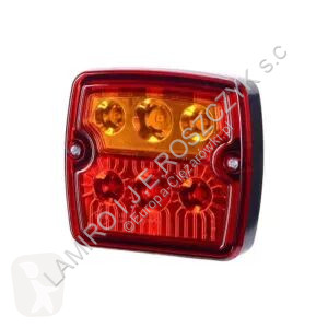 Universal Feu arrière (LED) ORANGE - RED 12/24V pour camion