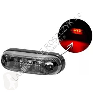 Universal Feu de stationnement OVAL MARKER LIGHT (LED) RED 12/24V pour camion
