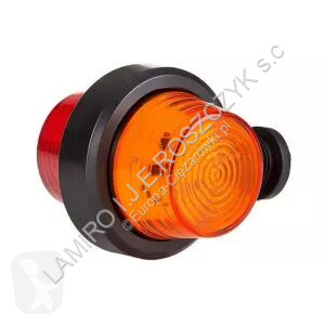 Universal Feu de stationnement SHORT ARM (LED) ORANGE - RED 12/24V pour camion