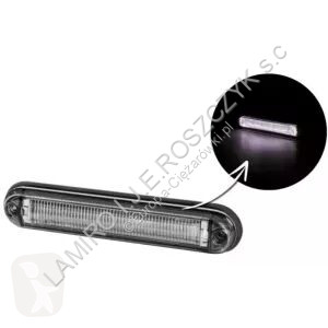 Universal Feu de stationnement OPTICAL FIBRE (LED) WHITE 12/24V pour camion