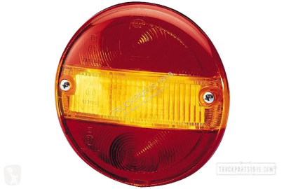 Reservdelar lastbilar Hella Lighting Achterlicht glas rond 3-kamer
