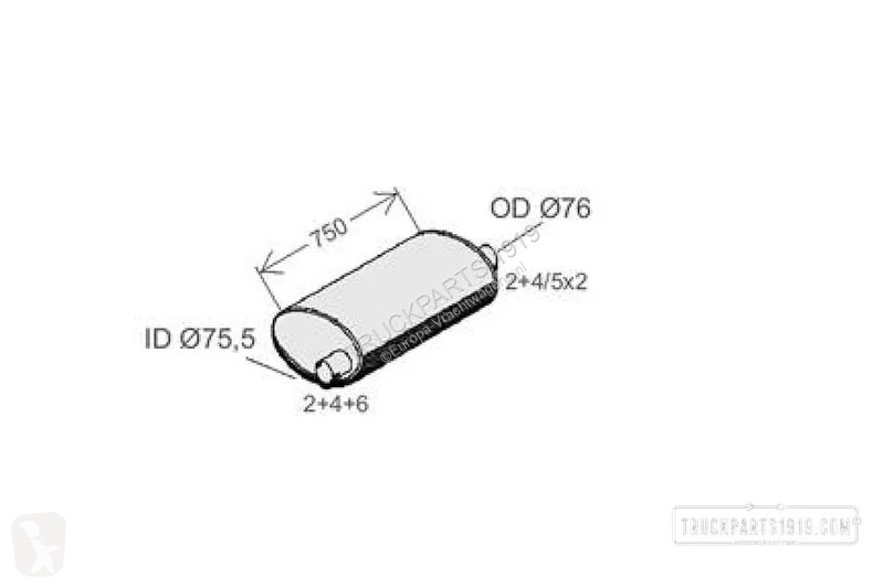 Reservdelar lastbilar Iveco Exhaust System...