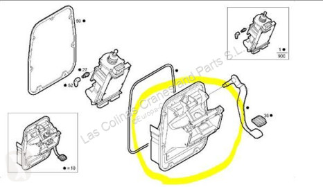 Iveco Stralis Fixations 9650019060 pour camion