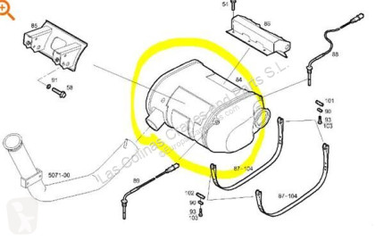 Iveco Stralis Pot d'échappement 35050002 pour camion