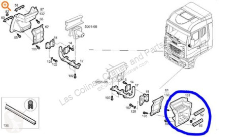 Estribo / escalera Iveco