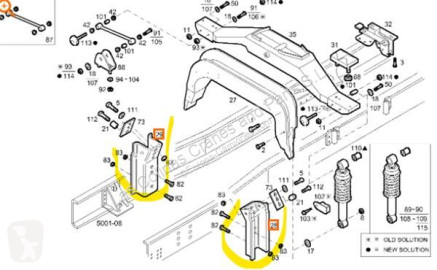 هيكل العربة Iveco
