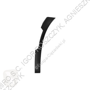 MAN TGS CAB MUDGUARD EXTENSION TG3 (2021-) Rallonge de garde-boue de cabine côté droit pour camion TG3
