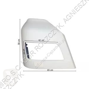 MAN TGX Grille Head Lamp LEFT (2013-) HEADLAMP EYE RH WITH OPENING 7482275696 pour camion (2017-2021)