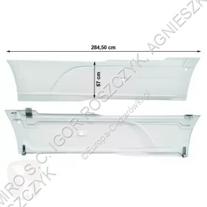 DAF XF 106 Calandre AXLE COVER RH 7482276014 pour camion T-SERIES (2015-)