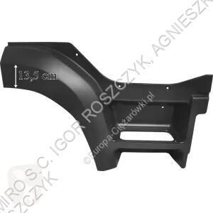 New DAF moveable step / doorpost