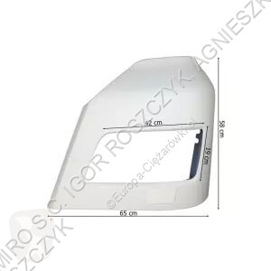 New Scania rear-view mirror