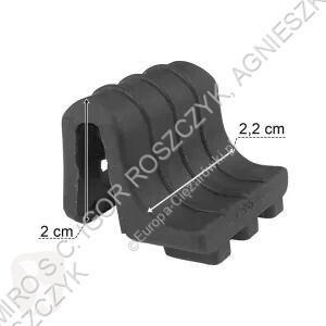 MAN XF / XG (2021-) BUMPER UNDER COVER BRACKET BUSHING
