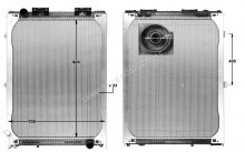 Repuestos para camiones sistema de refrigeración MAN F2000