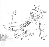 雷诺Premium重型卡车零部件 Turbocompresseur de moteur pour camion Distribution 420.18 二手