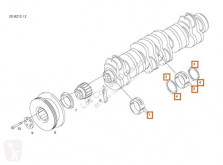Repuestos para camiones MAN LC Vilebrequin pour camion 18.224 LE280 B usado