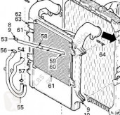 Repuestos para camiones DAF Radiateur de climatisation Condensador FAS 105.460, FAR 105.460, FAN 105.460 pour camion XF 105 calefacción / Ventilación / Climatización climatización usado