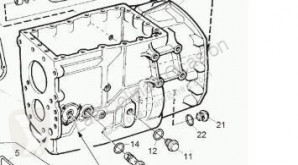 Boîte de vitesse Scania Boîte de vitesses pour camion Serie 4
