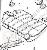 Refroidissement DAF Réservoir d'expansion pour tracteur routier XF 105 460