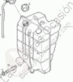 Vas de expansiune Iveco Eurocargo Réservoir d'expansion pour camion 80EL17 TECTOR