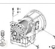 Repuestos para camiones transmisión caja de cambios Iveco Stralis Boîte de vitesses pour camion AD 260S31, AT 260S31