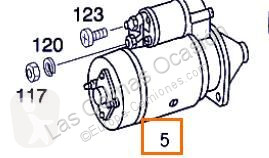 Démarreur Démarreur pour camion MERCEDES-BENZ CLASE G (W461) 290 GD/G 290 D (461.337, 461.338)