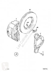 Náhradní díly pro kamiony DAF XF105 Autre pièce détachée pour système de freinage Fuelle Pinza Freno Eje Trasero Derecho pour tracteur routier Serie použitý