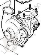 Pièces détachées PL Iveco Daily Turbocompresseur de moteur Turbo III 35C10 K, 35C10 DK pour camion III 35C10 K, 35C10 DK occasion
