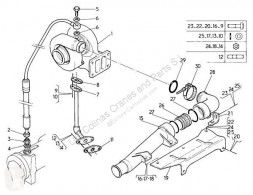 Peças pesados Renault Premium Turbocompresseur de moteur Turbo Distribution 300.26D pour camion Distribution 300.26D usado