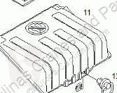 Batterie MAN TGA Boîtier de batterie Tapa Baterias 18.480 FAC pour tracteur routier 18.480 FAC