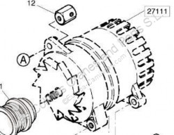 Pièces détachées PL Renault Magnum Alternateur Alternador E.TECH 480.18T pour tracteur routier E.TECH 480.18T occasion