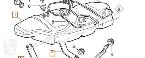 قطع غيار الآليات الثقيلة Réservoir de carburant Deposito Combustible Saab 9-3 Berlina (2003->) 2002 pour automobile Saab 9-3 Berlina (2003->) 2002 محرك نظام الكربنة خزان الوقود مستعمل