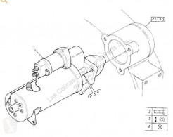 قطع غيار الآليات الثقيلة Renault Magnum Alternateur Motor Arranque AE 430.18 pour tracteur routier AE 430.18 مستعمل