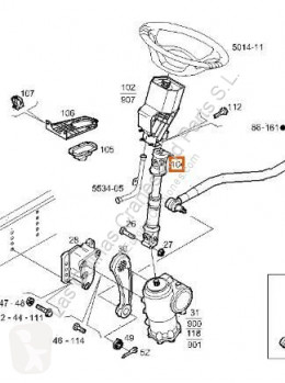 Pièces détachées PL Iveco Stralis Autre pièce détachée de transmission Columna Direccion AS 440S54 pour camion AS 440S54 occasion