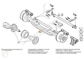 Iveco suspension Stralis Essieu Eje Delantero Completo AS 440S54 pour camion AS 440S54