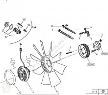 Ventilator Renault Premium Ventilateur de refroidissement Ventilador Viscoso 2 Lander 440.18 pour tracteur routier 2 Lander 440.18