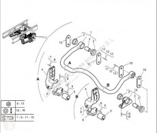 Pièces détachées PL Renault Premium Barre stabilisatrice Barra Estabilizadora Eje Trasero 2 Lander 440.18 pour camion 2 Lander 440.18 occasion
