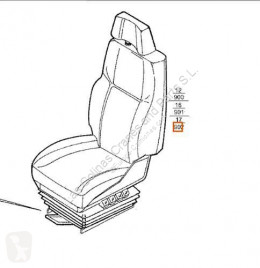 Siège Iveco Eurotech Siège Asiento Delantero Derecho (MP) MP 19 pour tracteur routier (MP) MP 190 E 34