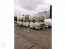 Citerne, cuve, tonne à eau - Gas, Gaz, LPG, GPL, Propane, Butane tanks aboveground - on flatbed trialer ID 1.146