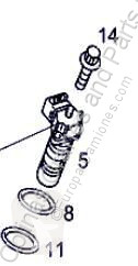 Bomba de inyección Pompe d'injection pour tracteur routier MERCEDES-BENZ ACTROS 1843 S,1843 LS