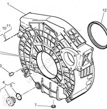 Reservedele til lastbil Renault Premium Embrayage Carcasa Embrague pour camion Distribution 420.18 brugt