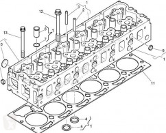 Renault cylinder head Premium Culasse pour camion Distribution 420.18
