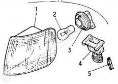 Reservedele til lastbil Renault Midlum Clignotant pour camion 135.10/B,150.10/B brugt