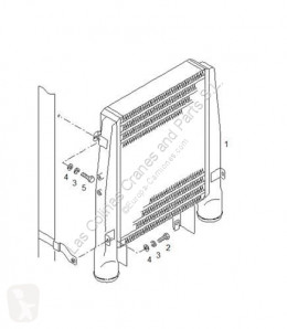 Repuestos para camiones MAN Refroidisseur intermédiaire pour bus NM 223/283 F